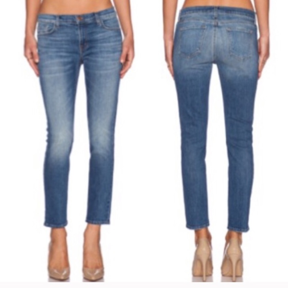 J Brand Ellis Cropped Ankle Jean